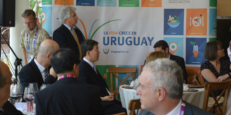 Presentación de Uruguay en Milán