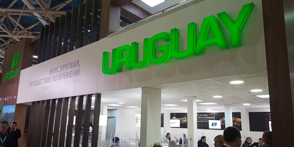 Highlight of Uruguay's booth at ProdExpo Moscow