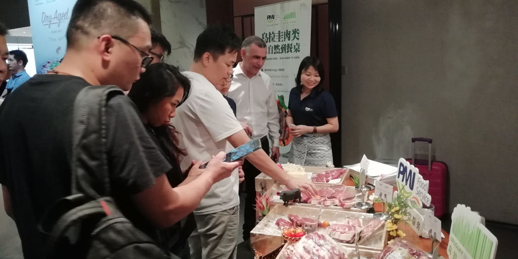 Promoción en sector foodservice en China.