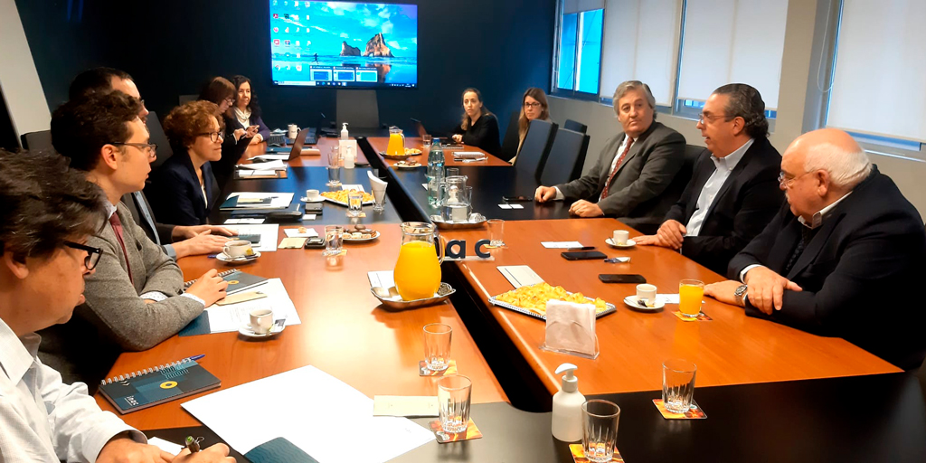 Visita de Delegación de la Oficina de Comercio de la Aduana de Estados Unidos a INAC