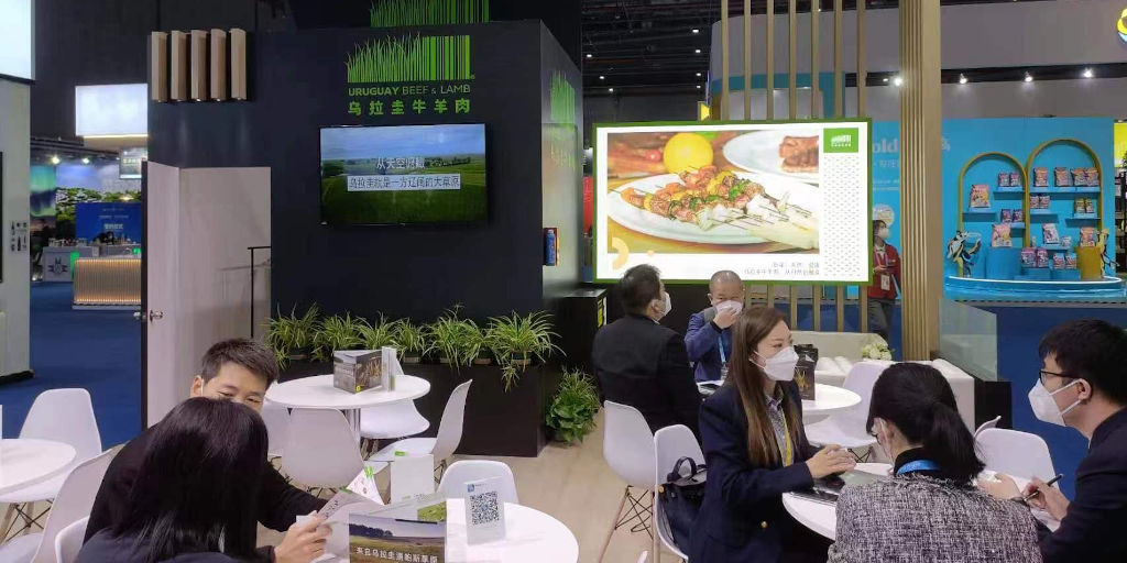 Uruguay está presente en CIIE en Shanghai, en una de las mayores ferias comerciales de China.